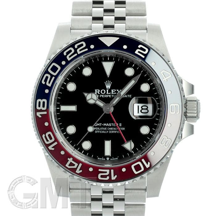 ROLEX GMTマスターⅡ 126710 純正ジュビリーブレス フル駒 極美品 126710BLNR ブラック ROLEX（ロレックス）GMTマスターII 中古