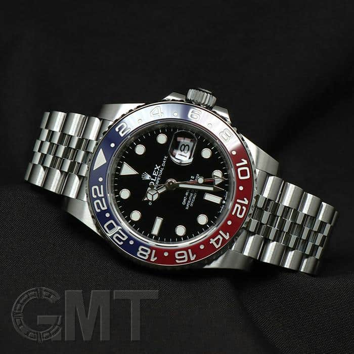 ROLEX GMTマスターⅡ 126710 純正ジュビリーブレス フル駒 極美品 中古)ROLEX ロレックス GMTマスター II 126710BLRO ブルーレッド