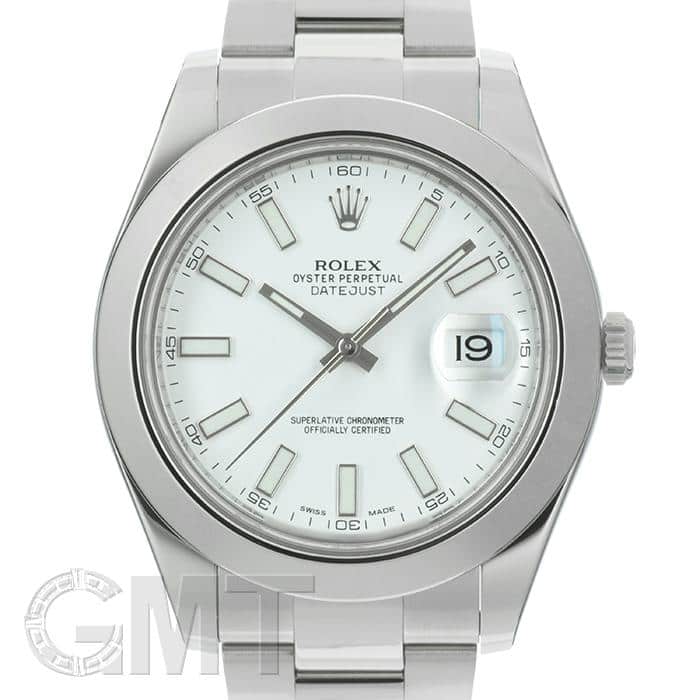 中古)ROLEX ロレックス デイトジャスト II 116300 ホワイト（商品ID ...