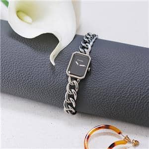 新品)CHANEL シャネル プルミエール H3248 ブラック 16×22mm（商品ID