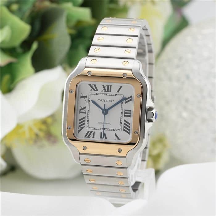 中古)CARTIER カルティエ サントス ドゥ カルティエ MM W2SA0016（商品