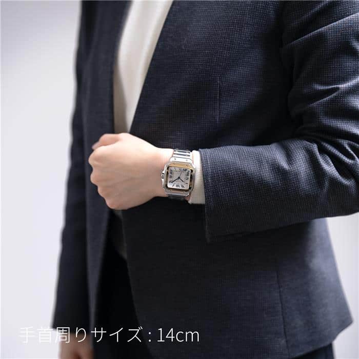 中古)CARTIER カルティエ サントス ドゥ カルティエ MM W2SA0016（商品