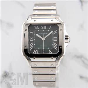 CARTIER カルティエ サントス ドゥ カルティエ ウォッチ ラージモデル グリーン WSSA0062 メイン