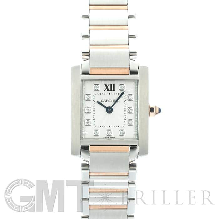 カルティエタンクフランセーズSM Cartier カルティエ タンクフランセーズSM レディース腕時計 ピンク