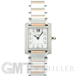 CARTIER カルティエ タンク フランセーズ SM WE110004 11Pダイヤ メイン