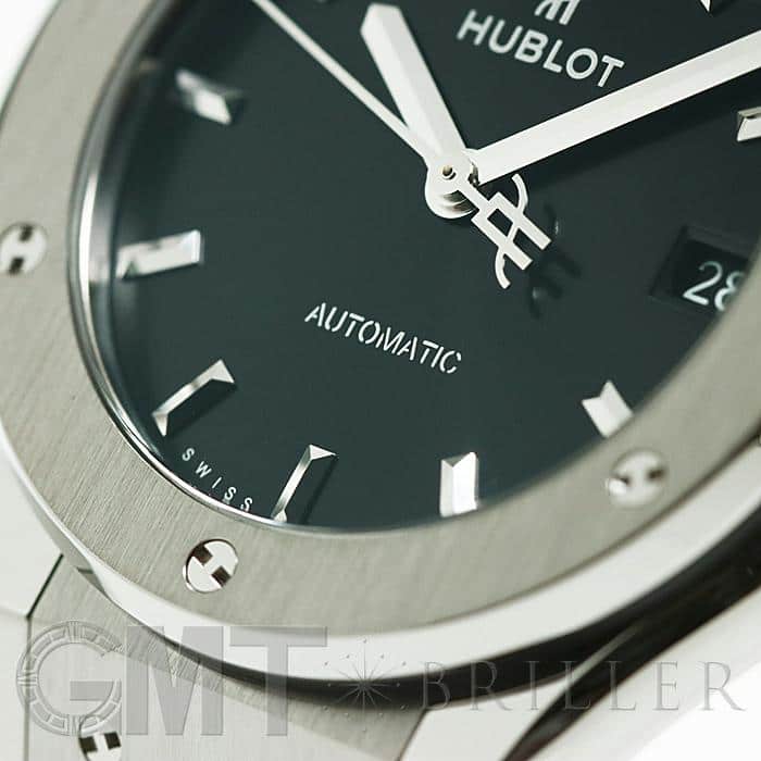 新品)HUBLOT ウブロ クラシック フュージョン チタニウム 565.NX