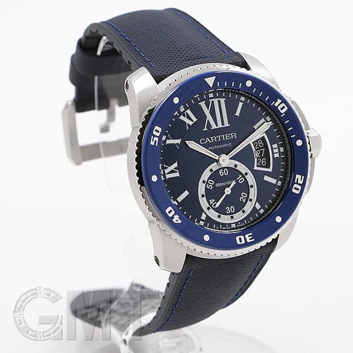 中古)CARTIER カルティエ カリブル ドゥ カルティエ ダイバー ブルー 中古)CARTIER カルティエ カリブル ドゥ カルティエ ダイバー ブルー