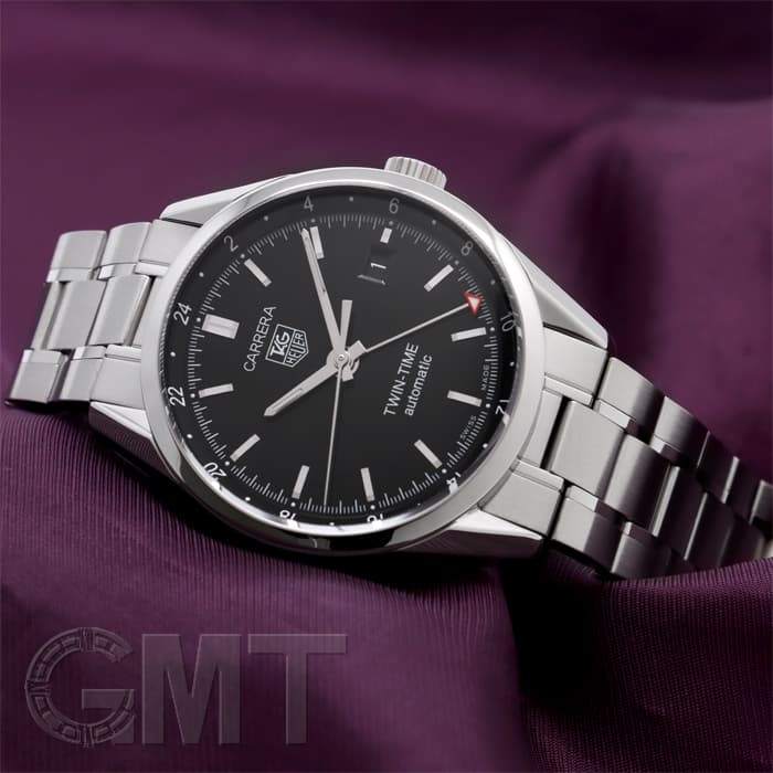 中古)TAG HEUER タグ・ホイヤー カレラ ツインタイム WV2115.BA0787 