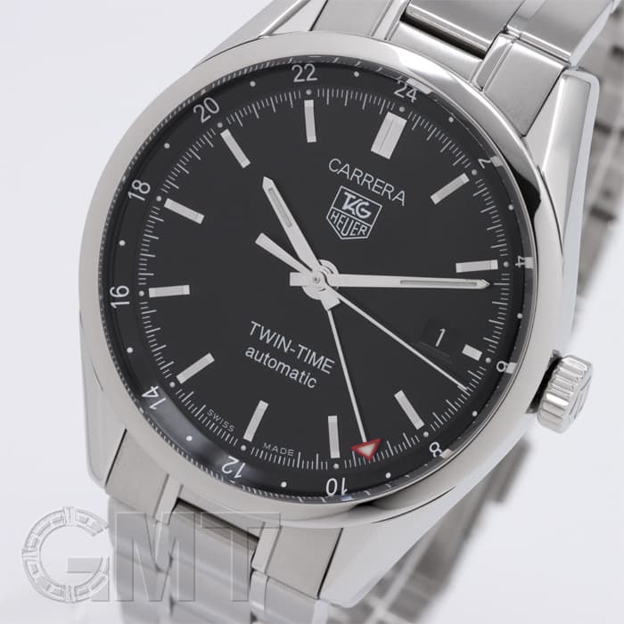 中古)TAG HEUER タグ・ホイヤー カレラ ツインタイム WV2115.BA0787