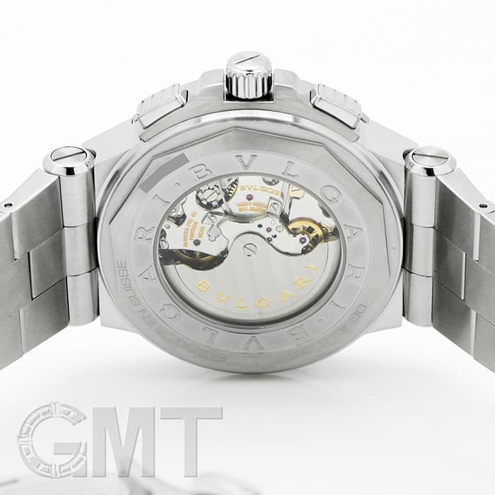 新品)BVLGARI ブルガリ ディアゴノ カリブロ 303 DG42BSSDCH（商品ID