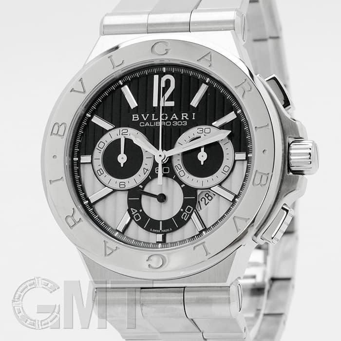 新品)BVLGARI ブルガリ ディアゴノ カリブロ 303 DG42BSSDCH（商品ID