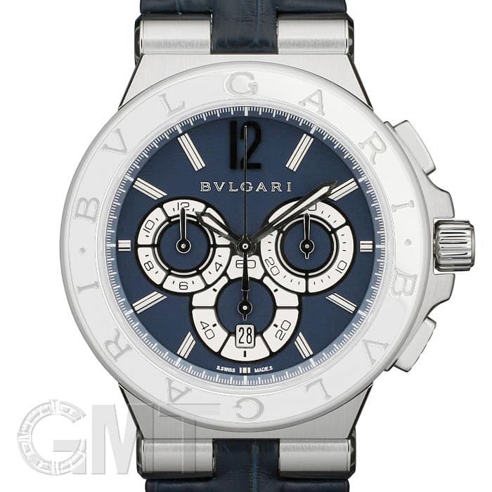 新品)BVLGARI ブルガリ ディアゴノ カリブロ DG42C3SLDCH（商品ID