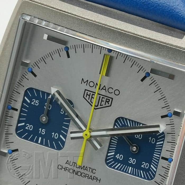 新品)TAG HEUER タグ・ホイヤー モナコ クロノグラフ レーシングブルー