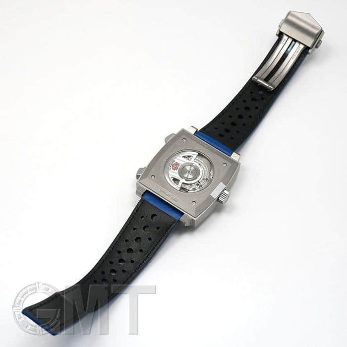 新品)TAG HEUER タグ・ホイヤー モナコ クロノグラフ レーシングブルー