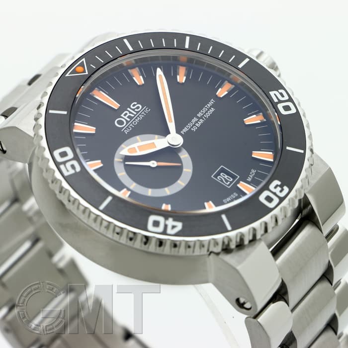 中古)ORIS オリス アクイス スモールセコンド デイト 01 743 7673 4159