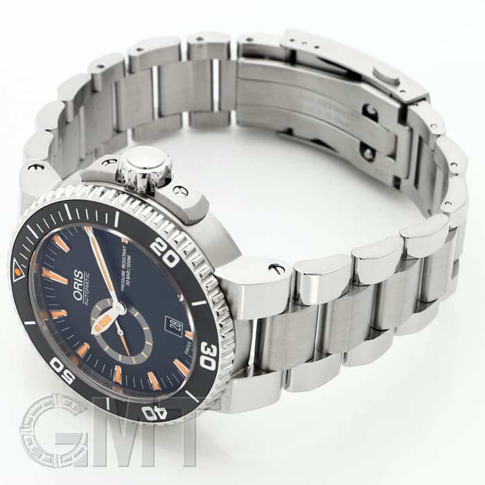 中古)ORIS オリス アクイス スモールセコンド デイト 01 743 7673 4159