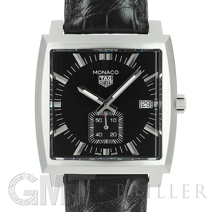 中古)TAG HEUER タグ・ホイヤー モナコ クォーツ ブラック WAW131A