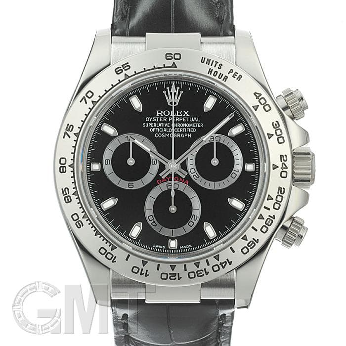 『ROLEX ロレックス』壁掛け時計　デイトナ　シルバー　ブラック　非売品 新品)ROLEX ロレックス デイトナ 116519LN スチール/ブラック