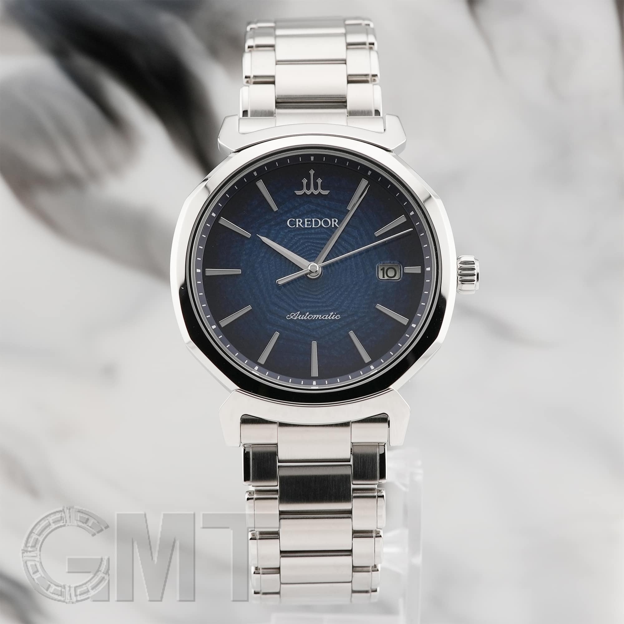 中古)SEIKO セイコー クレドール リネアルクス GCCD993 エナメルブルー 