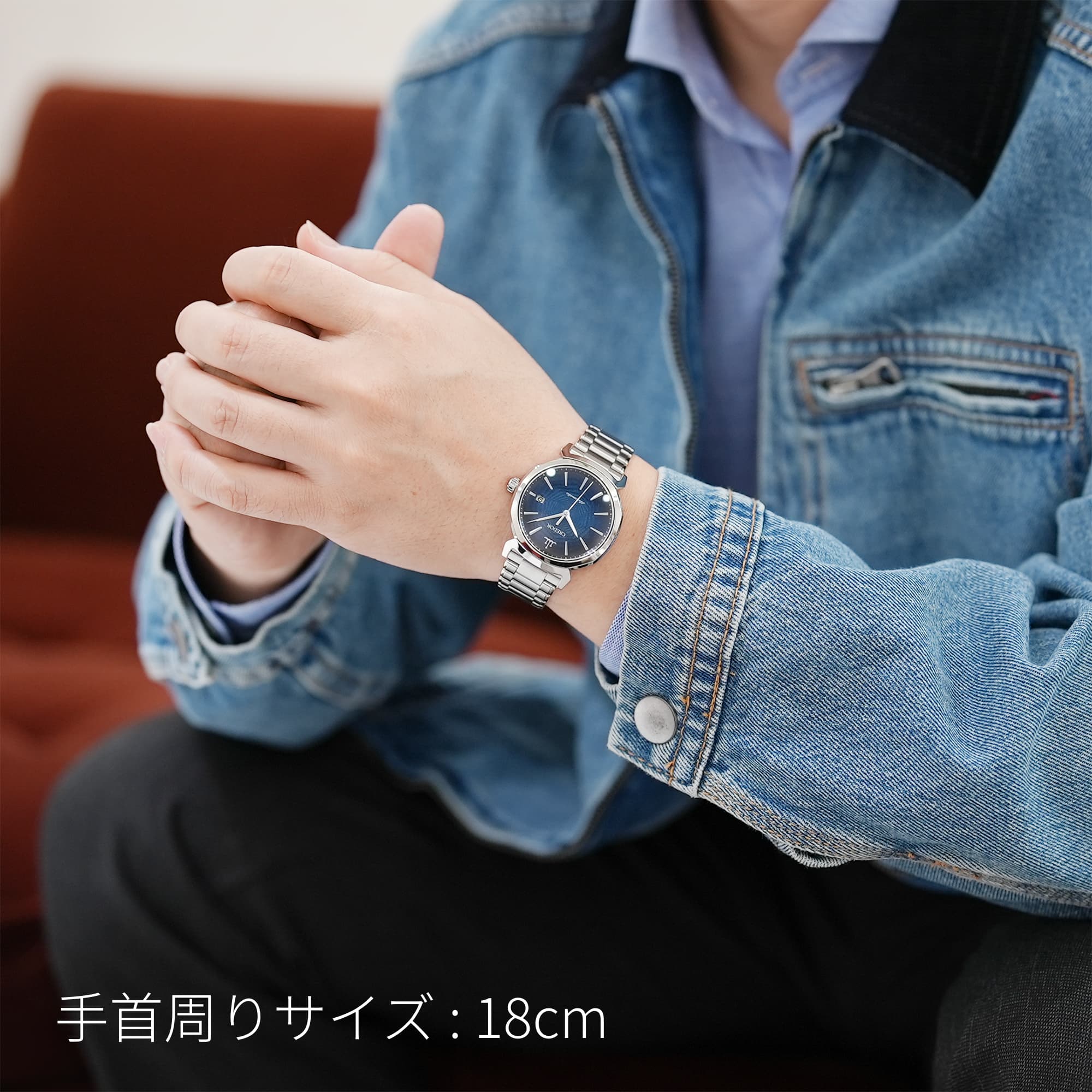 中古)SEIKO セイコー クレドール リネアルクス GCCD993 エナメルブルー