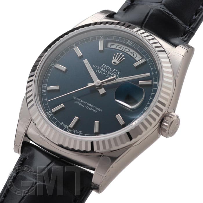 新品)ROLEX ロレックス デイデイト 118139 ブルー（商品ID