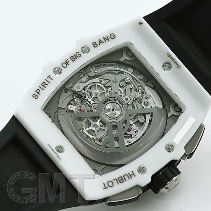 新品)HUBLOT ウブロ スピリット オブ ビッグバン ホワイトセラミック