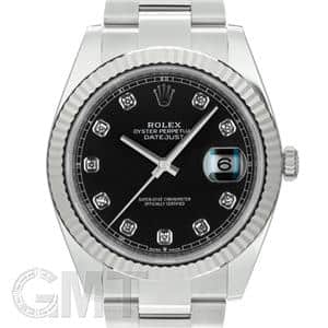ROLEX ロレックス デイトジャスト 41 126334G ブラック オイスターブレスレット メイン