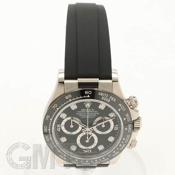 中古)ROLEX ロレックス デイトナ 116519LNG ブラック 8Pダイヤ（商品ID