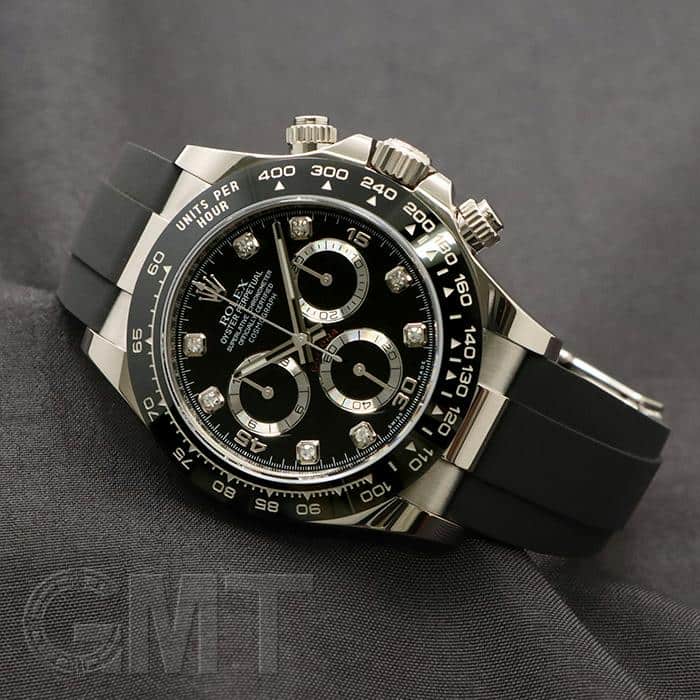 中古)ROLEX ロレックス デイトナ 116519LNG ブラック 8Pダイヤ（商品ID