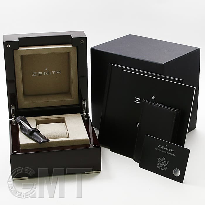 中古)ZENITH ゼニス エル・プリメロ クロノマスター オープン ムーン