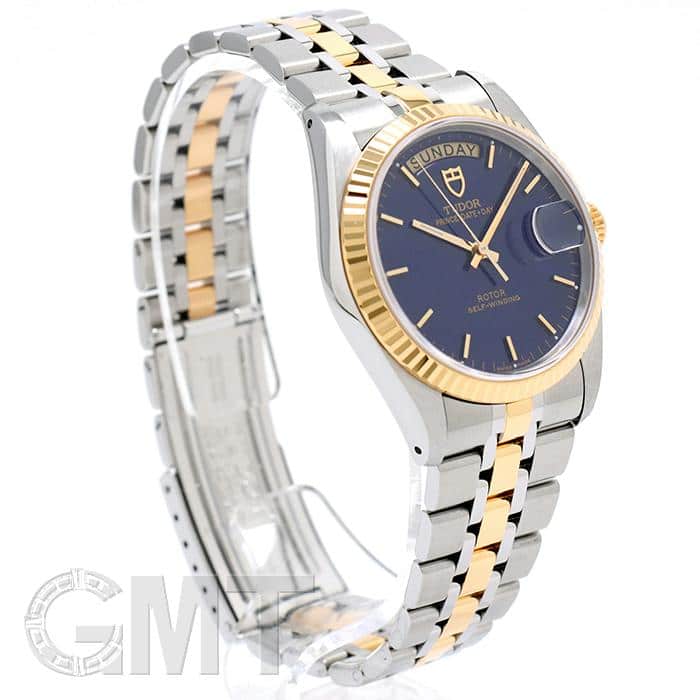 中古)TUDOR チューダー プリンス デイトデイ 76213 ブルー（商品ID