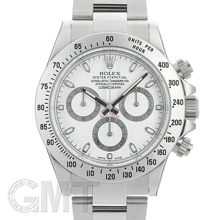 中古)ROLEX ロレックス デイトナ 116520 ホワイト 鏡面バックル(商品 中古)ROLEX ロレックス デイトナ 116520 ホワイト 鏡面バックル(商品