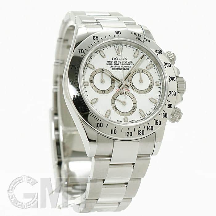 【美品】ROLEX純正　ディトナ　現行Lサイズ　ホワイトタグ　BOX付属品17点 中古)ROLEX ロレックス デイトナ 116520 ホワイト（商品ID