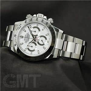 中古)ROLEX ロレックス デイトナ 116520 ホワイト 鏡面バックル（商品