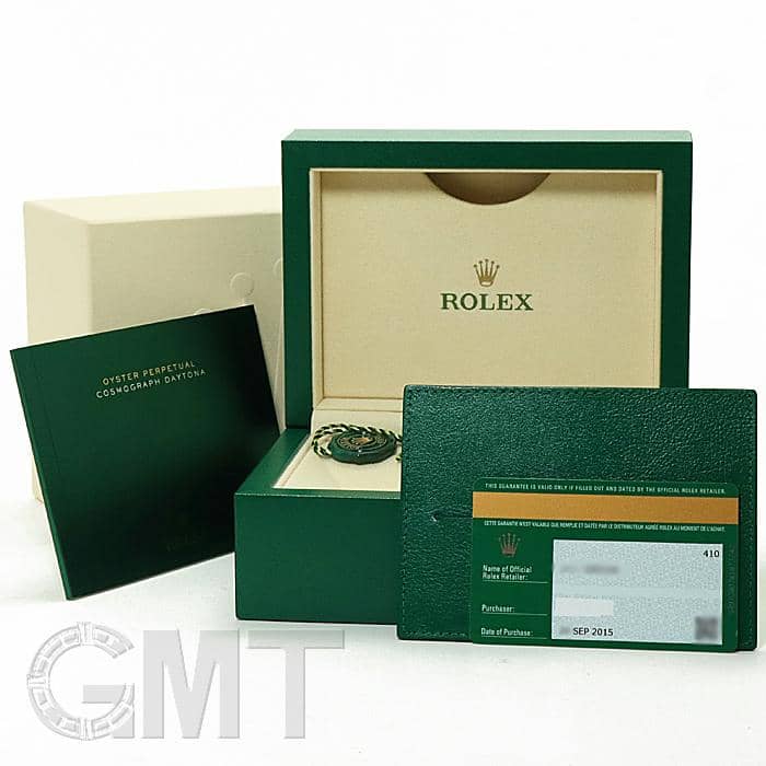 【美品】ROLEX純正　ディトナ　現行Lサイズ　ホワイトタグ　BOX付属品17点 中古)ROLEX ロレックス デイトナ 116520 ホワイト（商品ID
