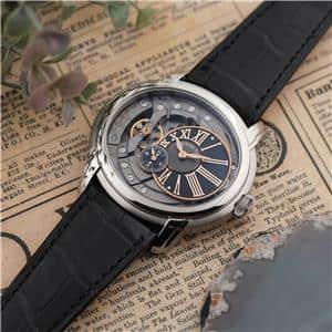 新品オーデマピゲ ミレネリーレディース ブラックアリゲーター スタンダードサイズ 新品オーデマピゲ ミレネリーレディース ブラックアリゲーター