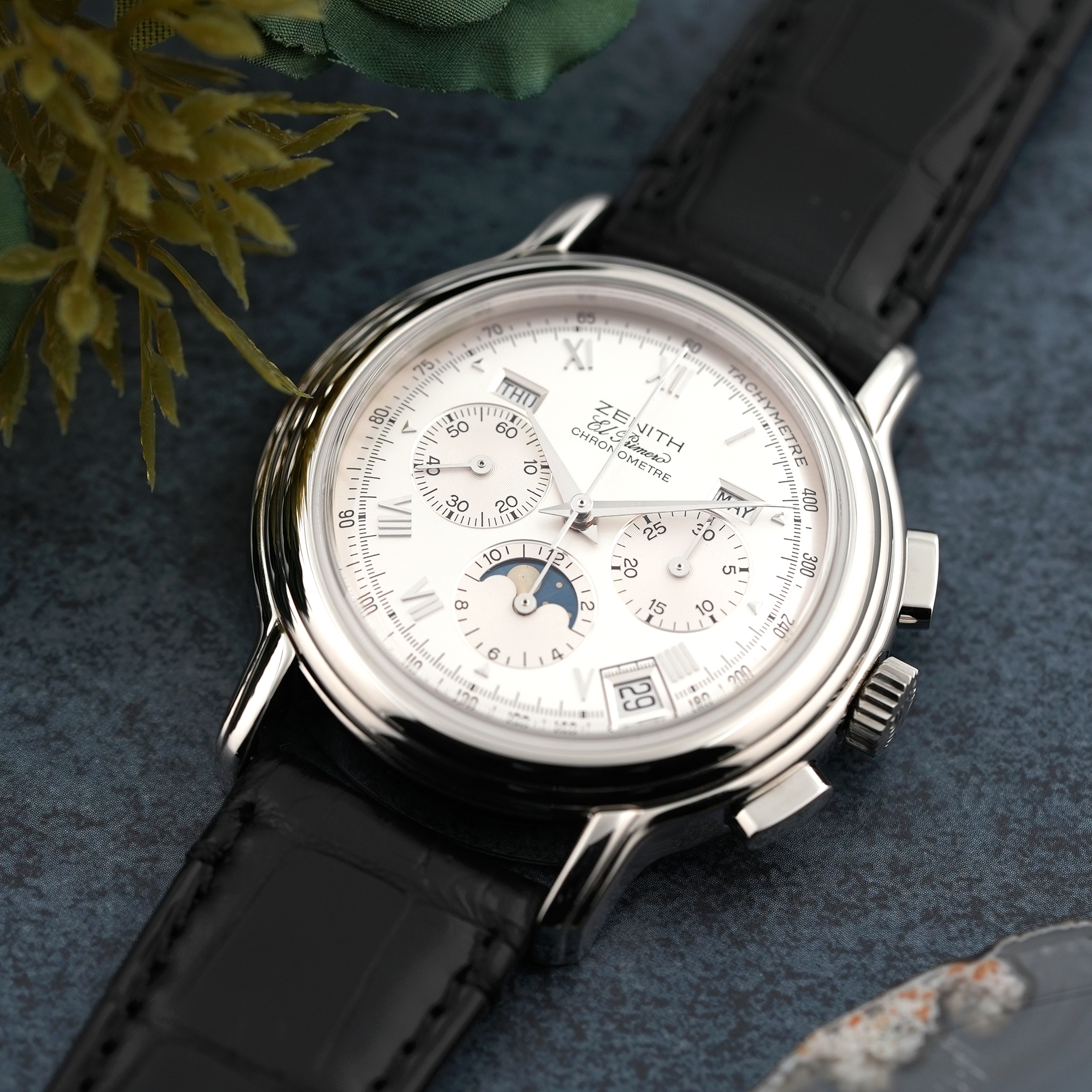 中古)ZENITH ゼニス クロノマスター Tトリプルカレンダームーン