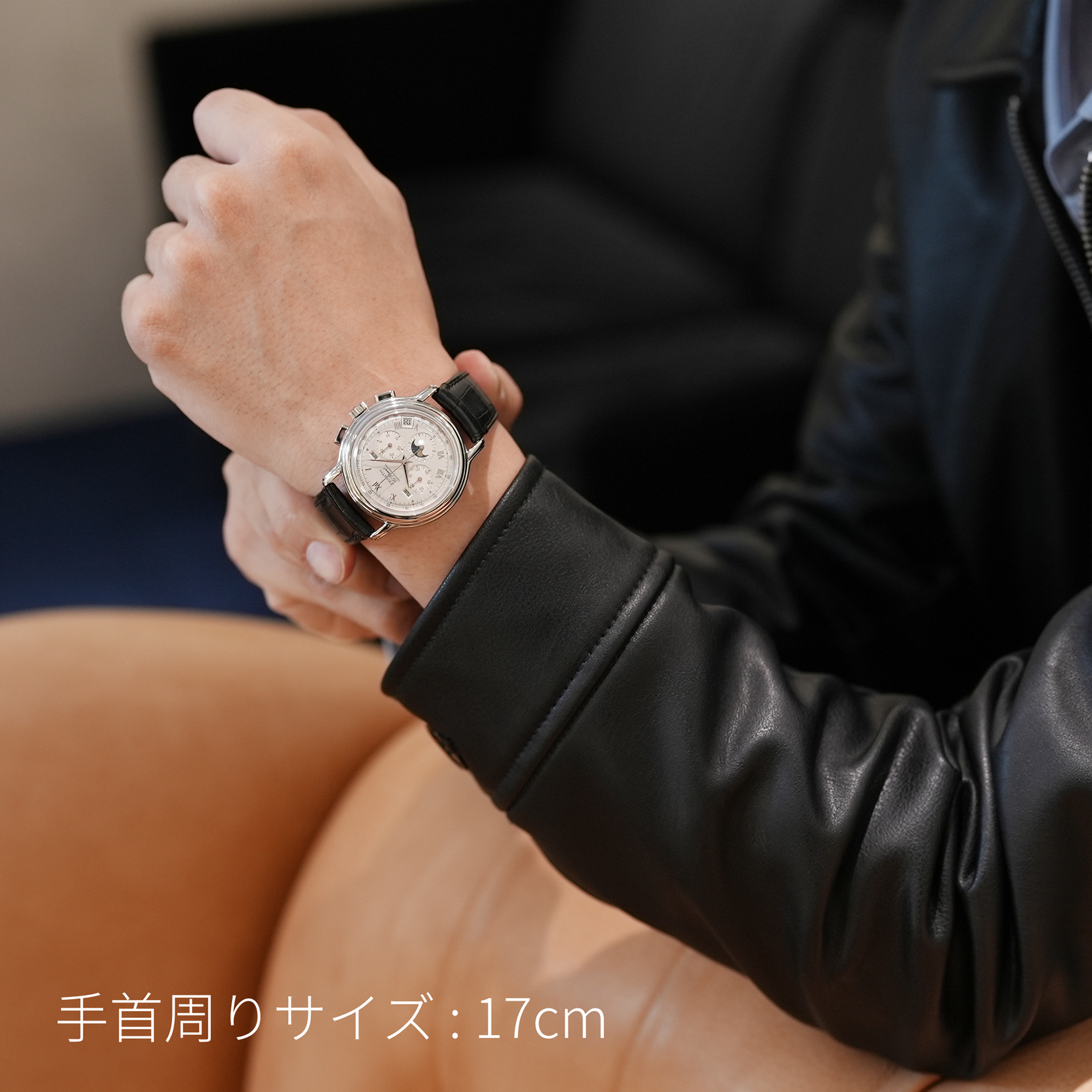 中古)ZENITH ゼニス クロノマスター Tトリプルカレンダームーン