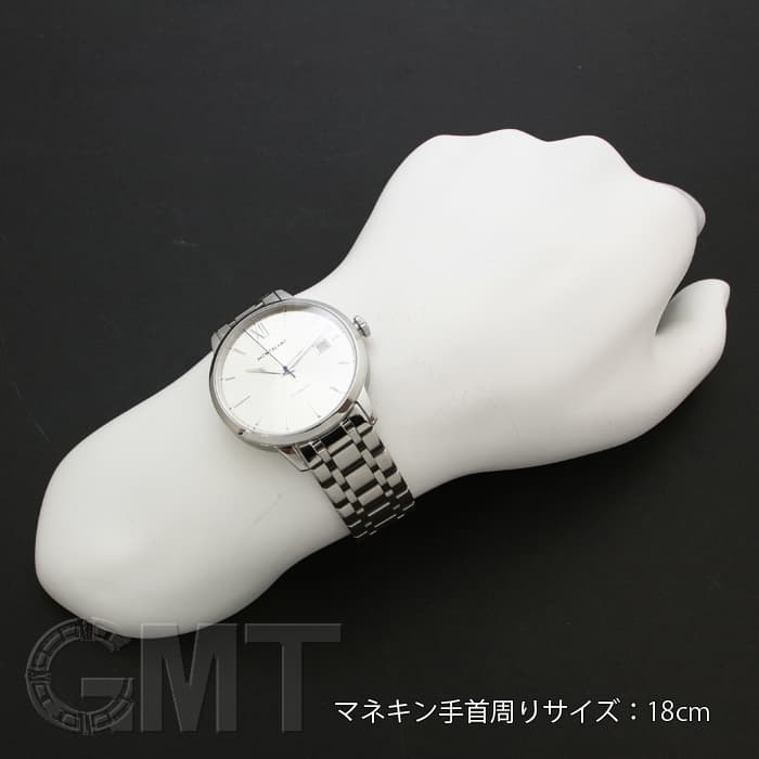 Montblanc 自動巻き 腕時計 吹き飛ば シルバー