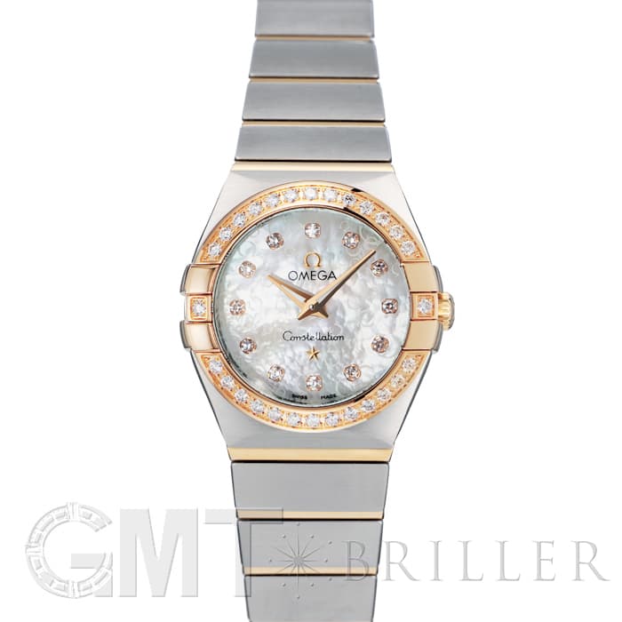 新品)OMEGA オメガ コンステレーション ブラッシュ ホワイトシェル