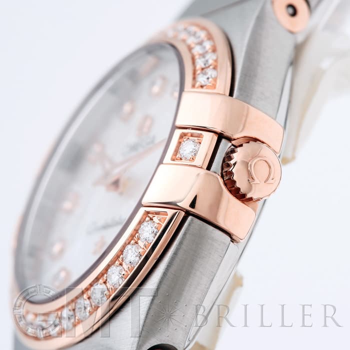 新品)OMEGA オメガ コンステレーション ブラッシュ ホワイトシェル