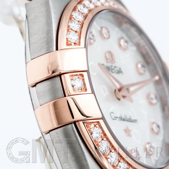 新品)OMEGA オメガ コンステレーション ブラッシュ ホワイトシェル