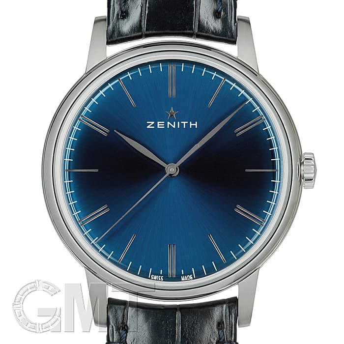 中古)ZENITH ゼニス エリート 6150 03.2272.6150/51.C700 ブルー（商品