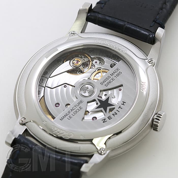 中古)ZENITH ゼニス エリート 6150 03.2272.6150/51.C700 ブルー（商品