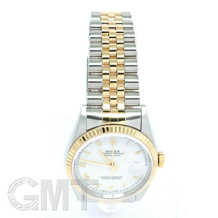 中古)ROLEX ロレックス デイトジャスト 36 16233 ホワイトローマ