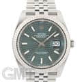 ROLEX ロレックス デイトジャスト 41 126334 ミントグリーン フルーテッドモチーフ