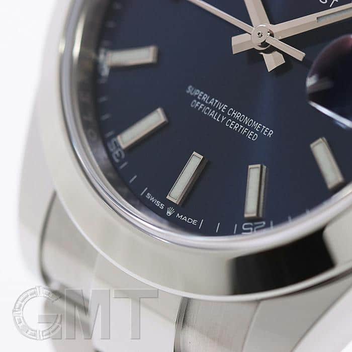 新品)ROLEX ロレックス デイトジャスト 41 126300 ブルー オイスター