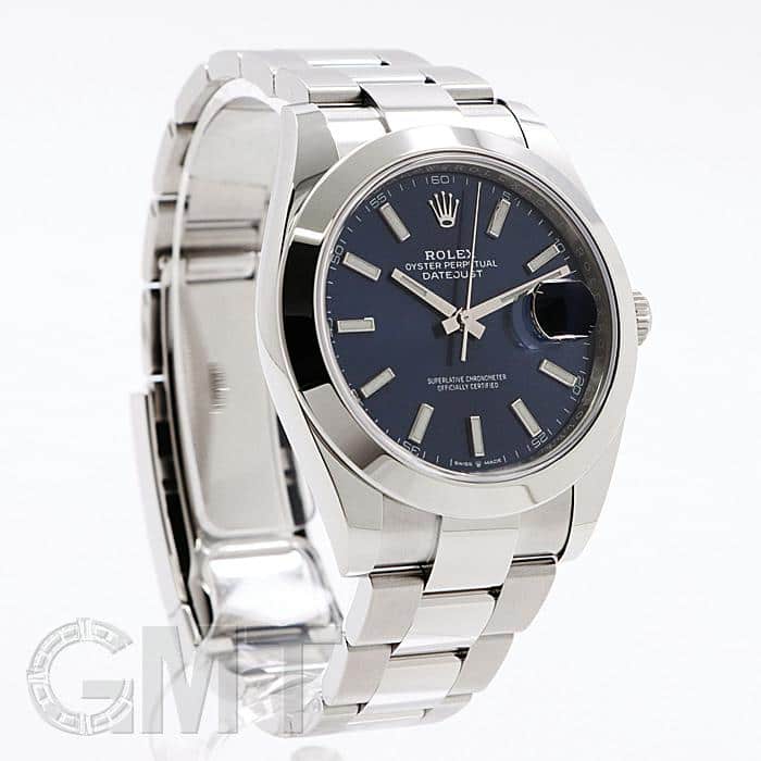 新品)ROLEX ロレックス デイトジャスト 41 126300 ブルー オイスター