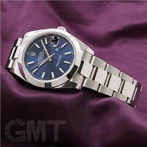 ROLEX ロレックス デイトジャスト 41 126300 ブルー オイスターブレス メイン