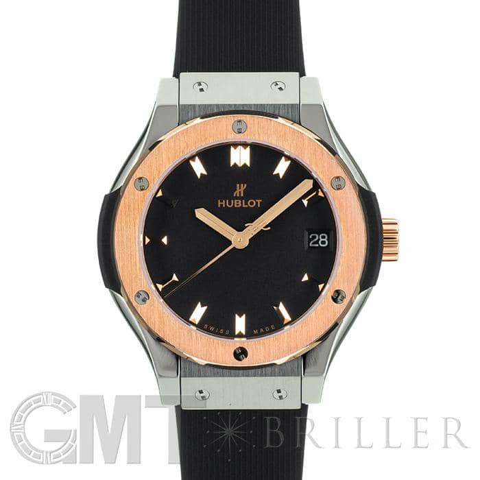 レンズ(単焦点) HUBLOT 新品)HUBLOT ウブロ クラシック チタニウム キングゴールド 33mm